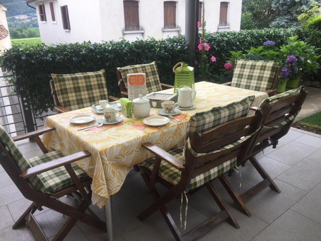 ホテル La Casa Del Glicine Tarzo エクステリア 写真